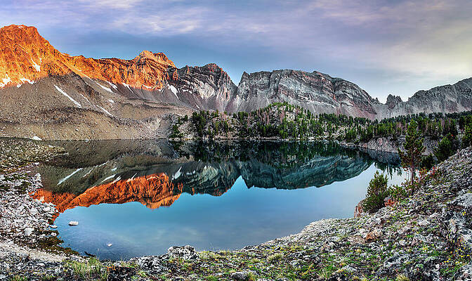 White Clouds Light Idaho by Leland D Howard White Clouds Light Idaho by Leland D Howard