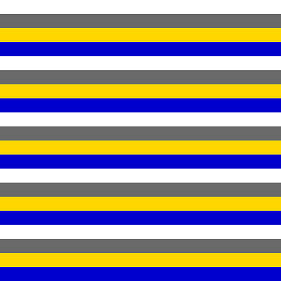 [ Thumbnail: White, Dim Gray, Yellow, and Blue Colored Stripes/Lines Pattern Duvet Cover ]