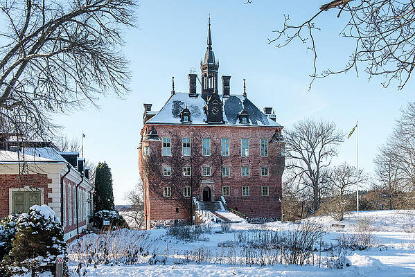 Wik Castle a cold and clear winter day by Torbjorn Swenelius Wik Castle a cold and clear winter day by Torbjorn Swenelius