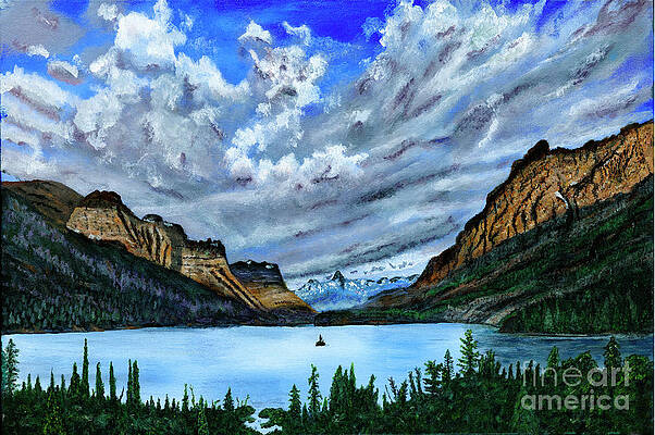 Wild Goose Island Painting by Timothy Hacker Wild Goose Island Painting by Timothy Hacker