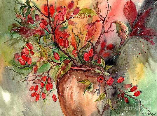 Roses Watercolor Paintings Fine Art America