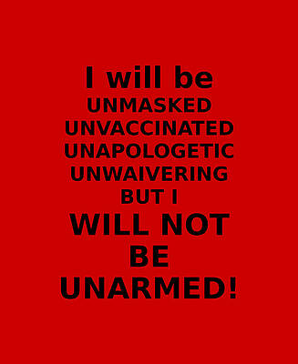 Will not be unarmed by James Smullins Will not be unarmed by James Smullins