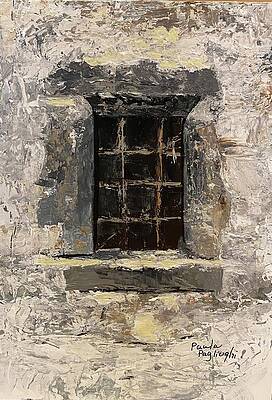 Window in Stone by Paula Pagliughi Window in Stone by Paula Pagliughi