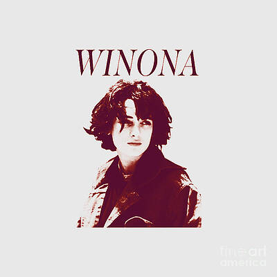  Drawing - Winona Ryder by Daliman Budiyanto