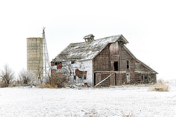 Winter Barn by Ron Weathers Winter Barn by Ron Weathers