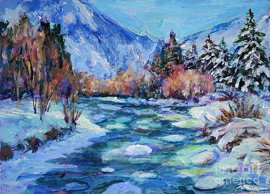 Winter In the Mountains by Li Newton Winter In the Mountains by Li Newton