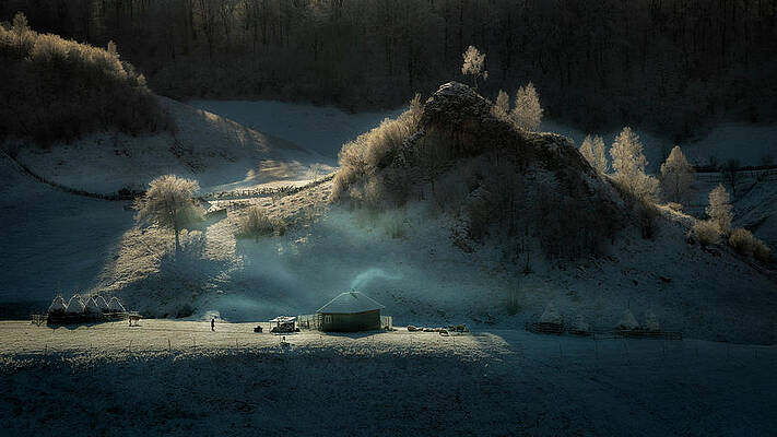 Winter in Transilvania by Piotr Skrzypiec Winter in Transilvania by Piotr Skrzypiec