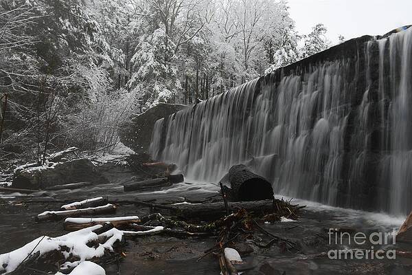 Winter Morning Flow by Leslie M Browning Winter Morning Flow by Leslie M Browning