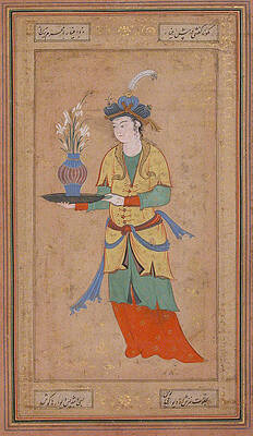 Woman with Vase of Lilies second half 16th century by Artistic Rifki Woman with Vase of Lilies second half 16th century by Artistic Rifki