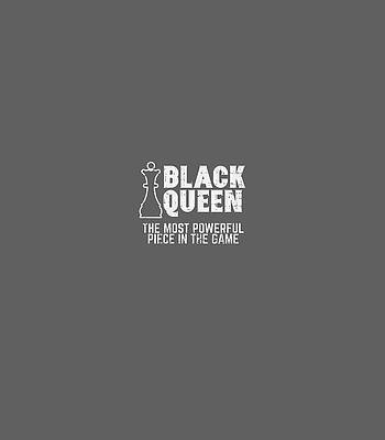 Womens Black Queen Most Powerful Chess African American Women by Morgan Kaycee