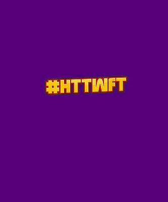 Wall Art - Drawing - Womens Washington Football DC Sports Team HTTWFT V-Neck T-Shirt by Thao Ngo