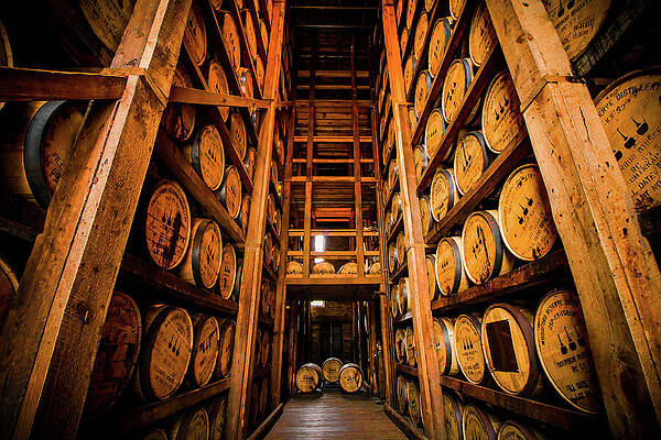  Photograph - Woodford Reserve Rickhouse Shot 2 by C Wetherby Photography