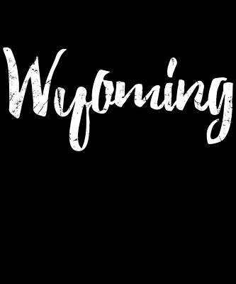Wall Art - Digital Art - Wyoming by Flippin Sweet Gear