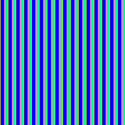 [ Thumbnail: Yellow, Blue, Violet, and Green Colored Lines/Stripes Pattern Framed Print ]