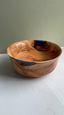 Yew Bowl 2 by Julian Perry Yew Bowl 2 by Julian Perry