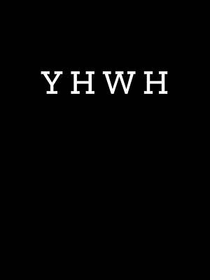 YHWH 1 - Modern, Minimal Faith-Based Print 1 - Christian Quotes Yoga Mat by  Studio Grafiikka - Pixels
