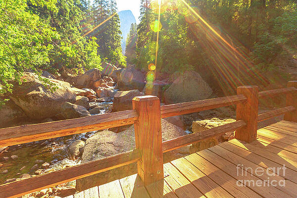 Yosemite Vernal Falls Bridge by Benny Marty Yosemite Vernal Falls Bridge by Benny Marty