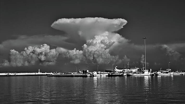 Zakynthos Cloudscape in Monochrom by Jeremy Hayden Zakynthos Cloudscape in Monochrom by Jeremy Hayden