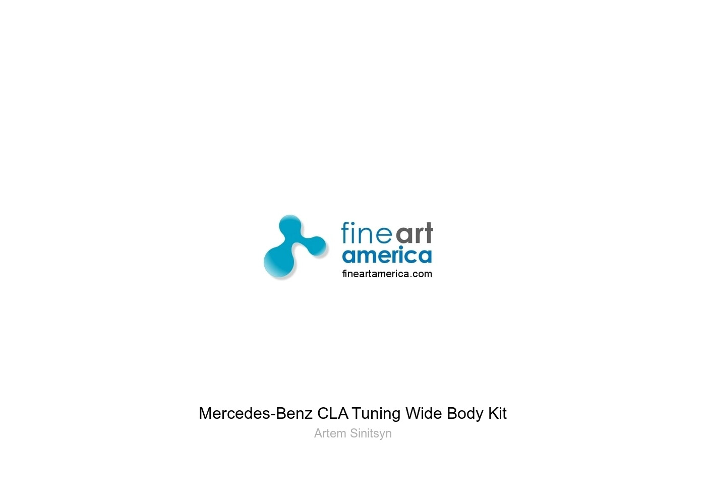 Mercedes-Benz CLA Tuning Wide Body Kit Coffee Mug by Artem Sinitsyn - Fine  Art America
