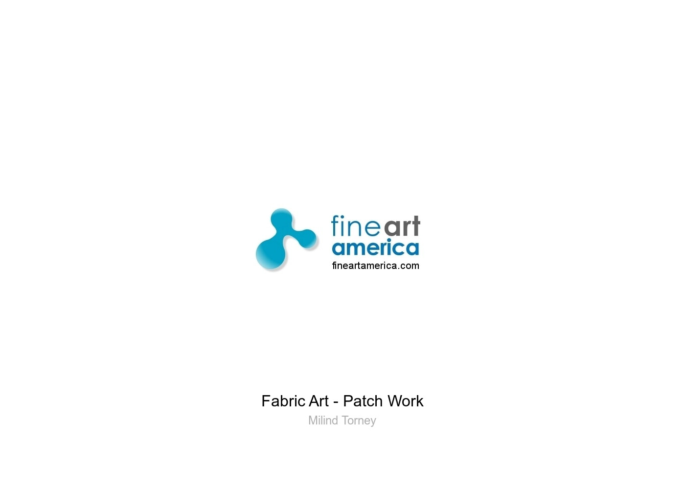 Fabric Art - Patch Work Canvas Print / Canvas Art by Milind Torney 