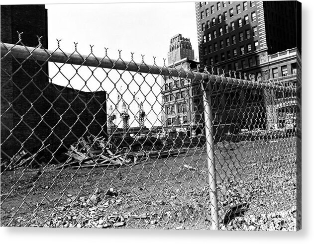 Wtc Acrylic Print featuring the photograph Twin Towers #34 by William Haggart