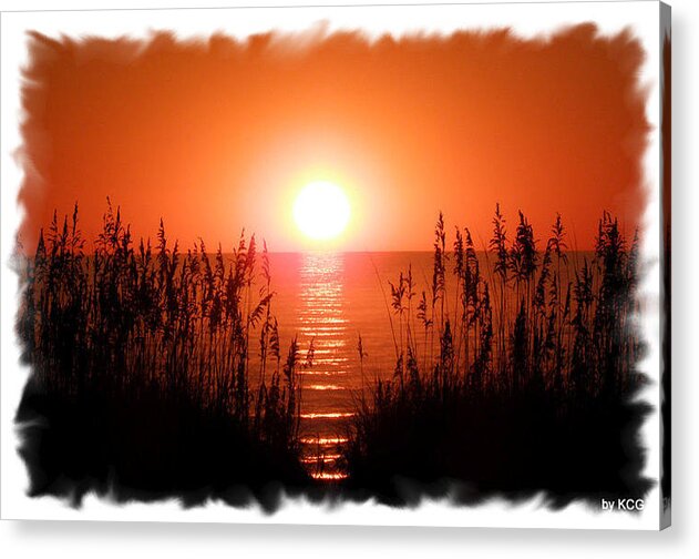 Sunrise Acrylic Print featuring the photograph Deep Rise by Kim Galluzzo Wozniak