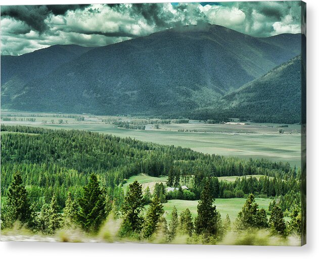 Photography Acrylic Print featuring the photograph Valley by Svetlana Nassyrov