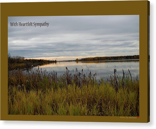 Greeting Card Acrylic Print featuring the photograph Autumn #2 by Rhonda McDougall