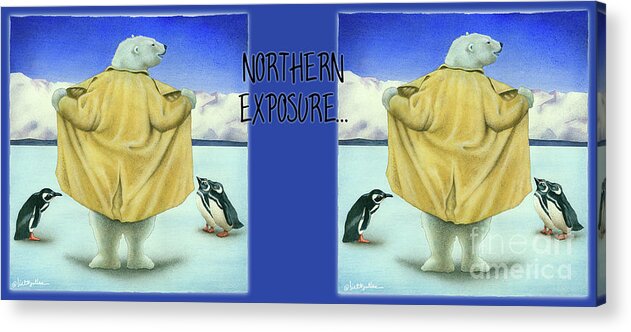 Will Bullas Acrylic Print featuring the painting Northern Exposure... #3 by Will Bullas