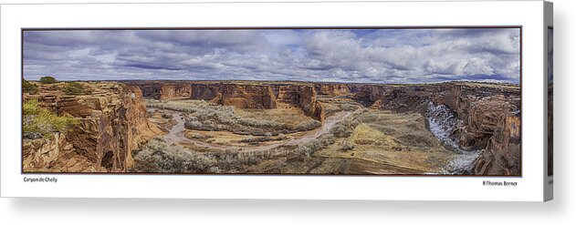 Navajo Acrylic Print featuring the photograph Canyon de Chelly by R Thomas Berner
