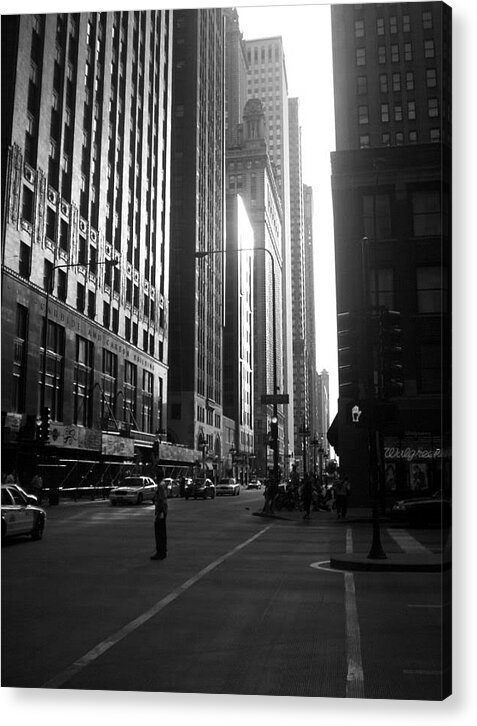  Acrylic Print featuring the photograph Chicago 2 by Samantha Lusby