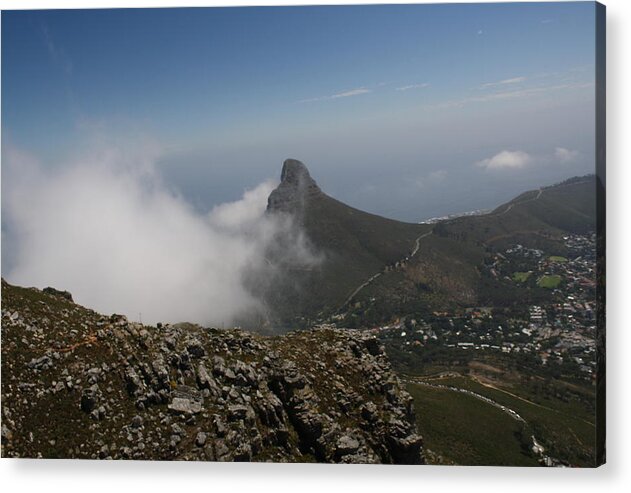 Table Mountain Acrylic Print featuring the photograph View From Table Mountain by Bev Conover