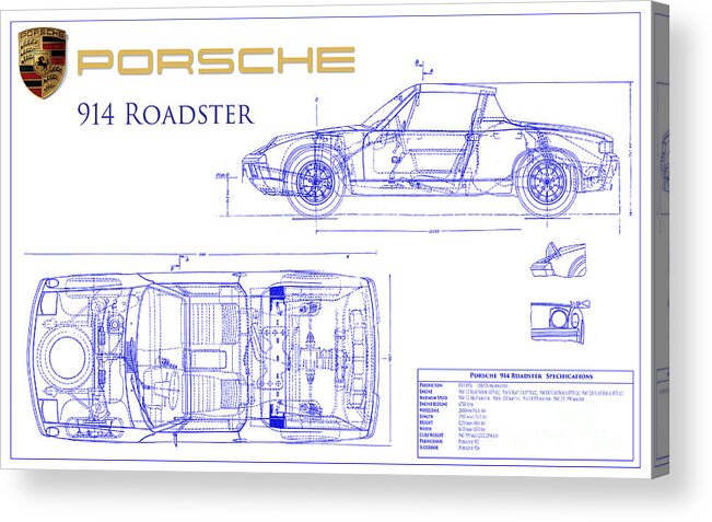 Porsche 914 Engine Dolly Diagram
