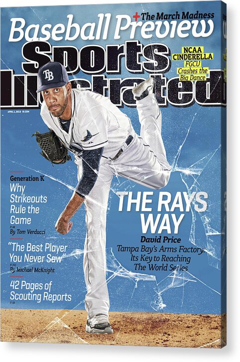 Magazine Cover Acrylic Print featuring the photograph , 2013 Mlb Baseball Preview Issue Sports Illustrated Cover #1 by Sports Illustrated