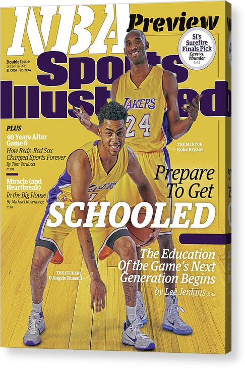 Magazine Cover Acrylic Print featuring the photograph Prepare To Get Schooled, The Education Of The Games Next Sports Illustrated Cover by Sports Illustrated