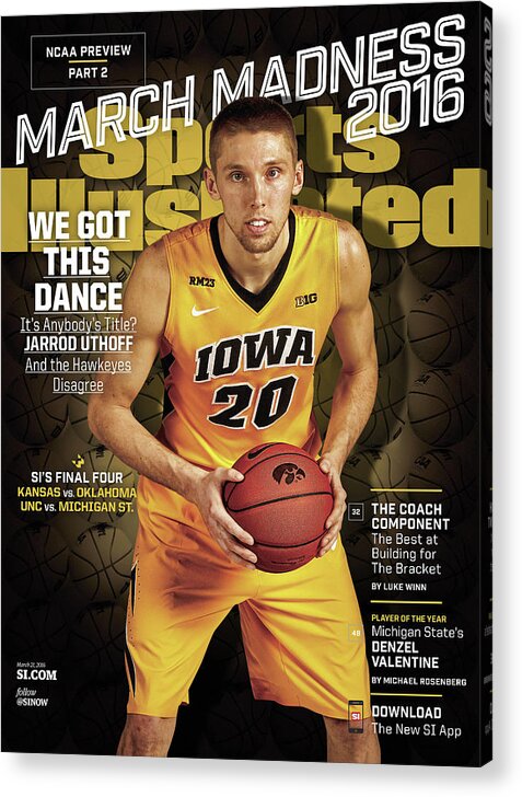 Magazine Cover Acrylic Print featuring the photograph We Got This Dance 2016 March Madness College Basketball Sports Illustrated Cover by Sports Illustrated