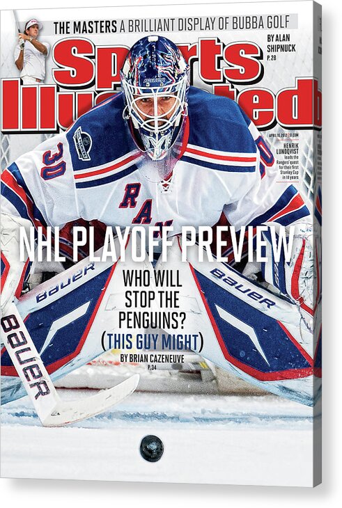 Magazine Cover Acrylic Print featuring the photograph 2012 Nhl Playoff Preview Issue Sports Illustrated Cover by Sports Illustrated