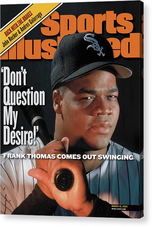 Chicago White Sox Frank Thomas Sports Illustrated Cover Acrylic ...