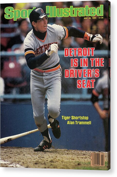 Magazine Cover Acrylic Print featuring the photograph Detroit Is In The Drivers Seat Sports Illustrated Cover by Sports Illustrated
