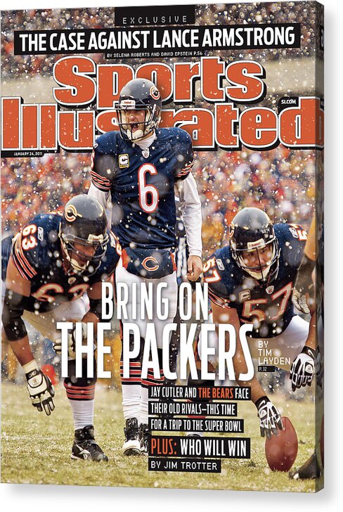 Magazine Cover Acrylic Print featuring the photograph Divisional Playoffs - Seattle Seahawks V Chicago Bears Sports Illustrated Cover by Sports Illustrated