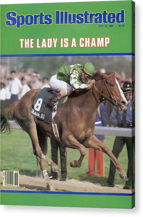 Horse Acrylic Print featuring the photograph Genuine Risk, 1980 Kentucky Derby Sports Illustrated Cover by Sports Illustrated