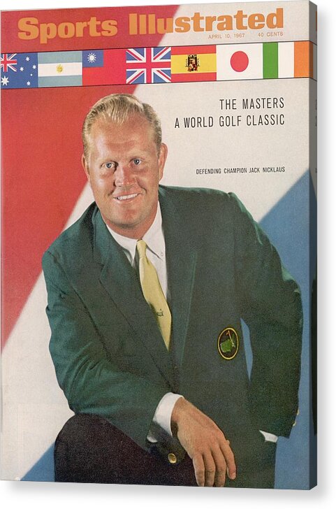 Magazine Cover Acrylic Print featuring the photograph Jack Nicklaus, Golf Sports Illustrated Cover by Sports Illustrated