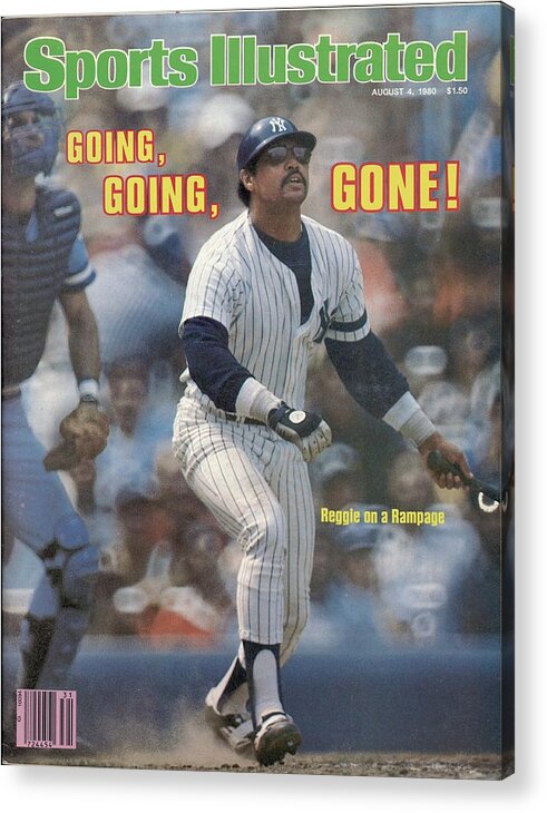Magazine Cover Acrylic Print featuring the photograph Kansas City Royals V New York Yankees Sports Illustrated Cover by Sports Illustrated