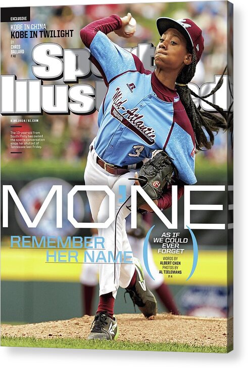 Magazine Cover Acrylic Print featuring the photograph Mone Remember Her Name as If We Could Ever Forget Sports Illustrated Cover by Sports Illustrated
