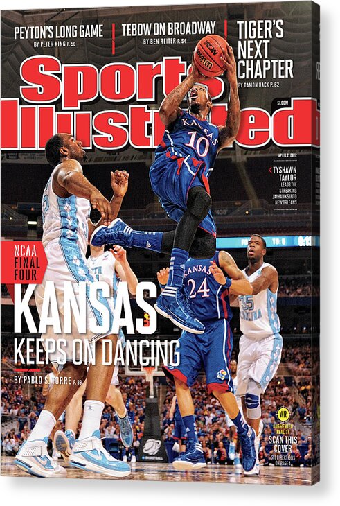 Magazine Cover Acrylic Print featuring the photograph Ncaa Basketball Tournament - Regionals - St Louis Sports Illustrated Cover by Sports Illustrated