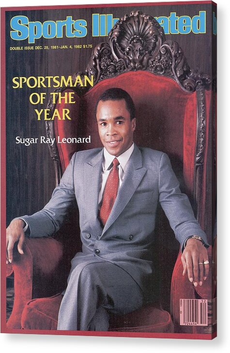 Magazine Cover Acrylic Print featuring the photograph Sugar Ray Leonard, 1981 Sportsman Of The Year Sports Illustrated Cover by Sports Illustrated