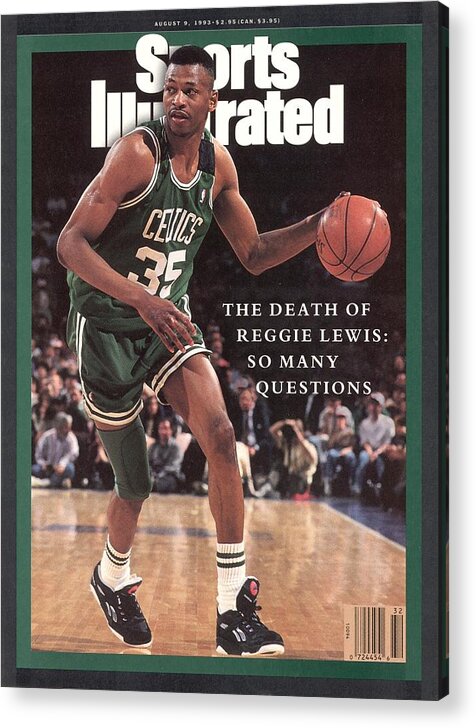 Magazine Cover Acrylic Print featuring the photograph The Death Of Reggie Lewis So Many Questions Sports Illustrated Cover by Sports Illustrated