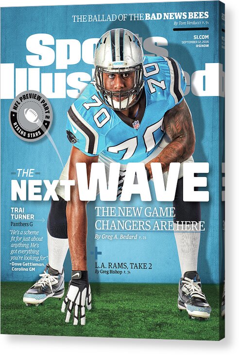 Magazine Cover Acrylic Print featuring the photograph The Next Wave The New Game Changers Are Here Sports Illustrated Cover by Sports Illustrated
