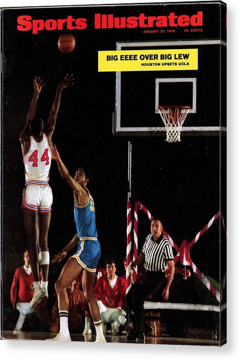 Magazine Cover Acrylic Print featuring the photograph Ucla Lew Alcindor... Sports Illustrated Cover by Sports Illustrated