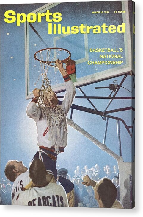 Magazine Cover Acrylic Print featuring the photograph University Of Cincinnati Larry Shingleton, 1962 Ncaa Sports Illustrated Cover by Sports Illustrated